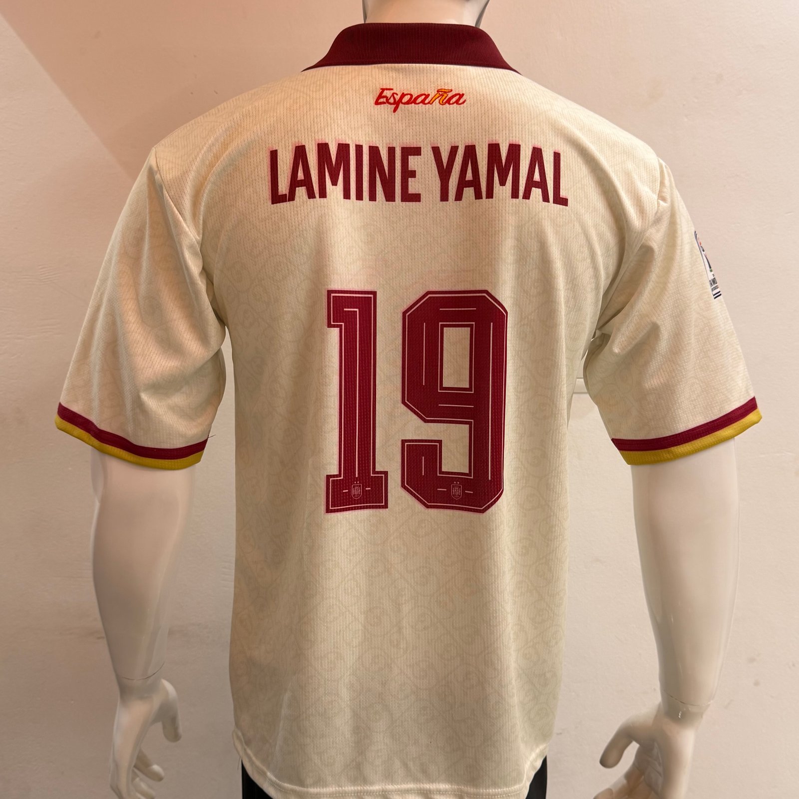 SPAIN 2026 FIVE SLEEVE AWAY JERSEY Detail